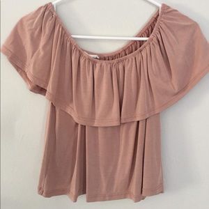 Off the shoulder top